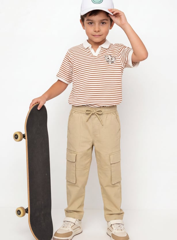 FAME FOREVER Boys Solid Cargos