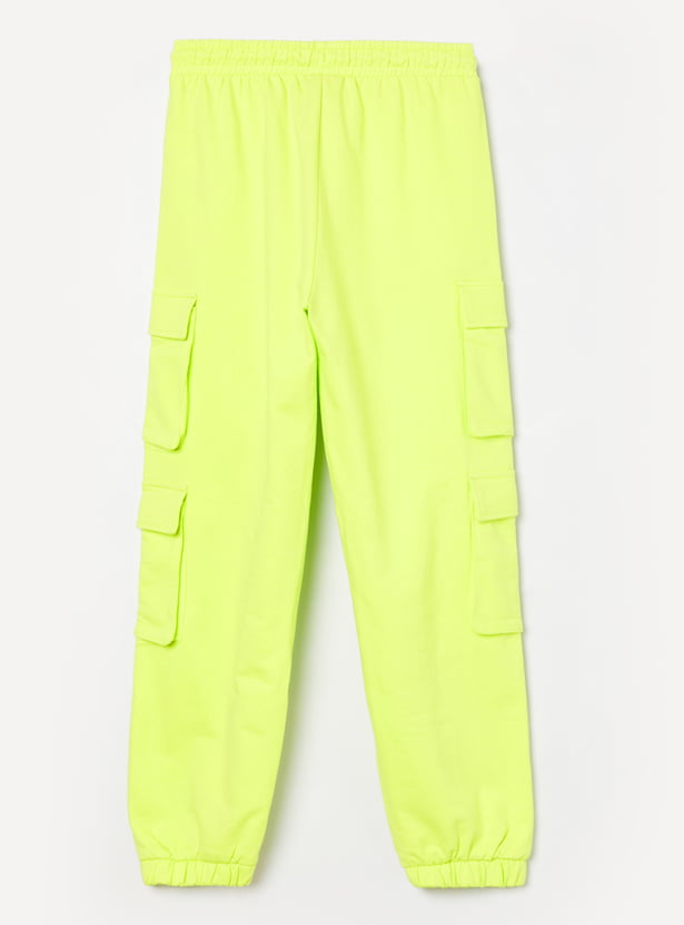 KAPPA Girls Solid Joggers