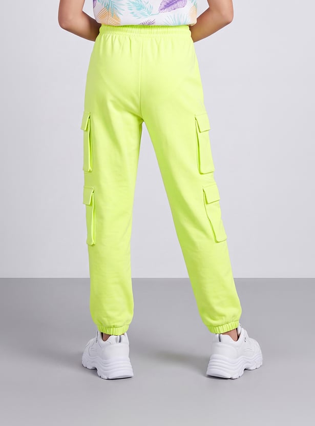 KAPPA Girls Solid Joggers
