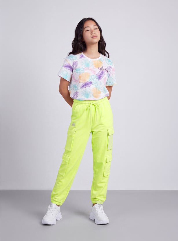 KAPPA Girls Solid Joggers