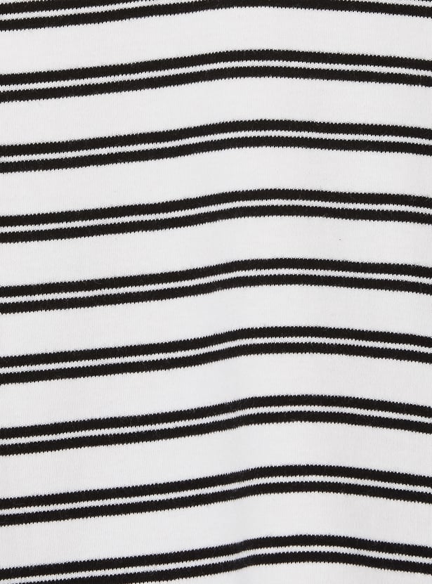 KAPPA Girls Striped Polo T-shirt