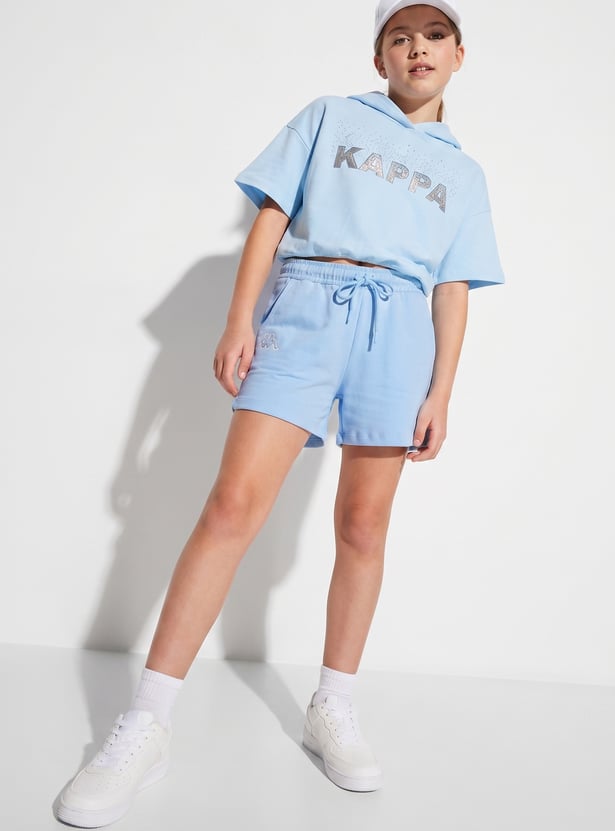 KAPPA Girls Solid Shorts