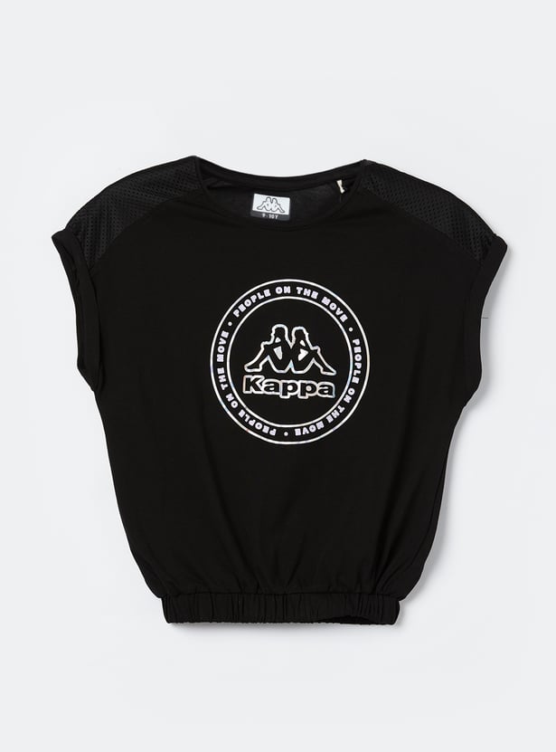 KAPPA Girls Graphic Print T-shirt