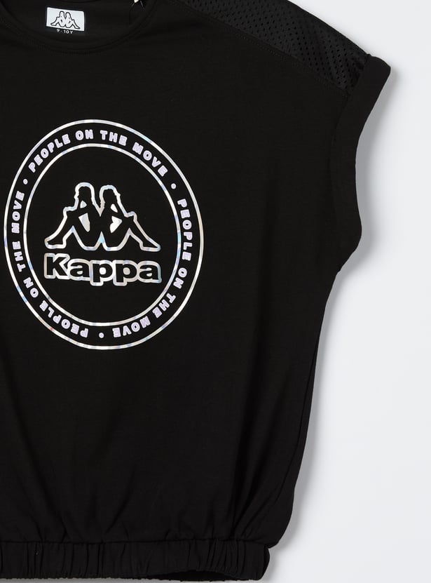 KAPPA Girls Graphic Print T-shirt