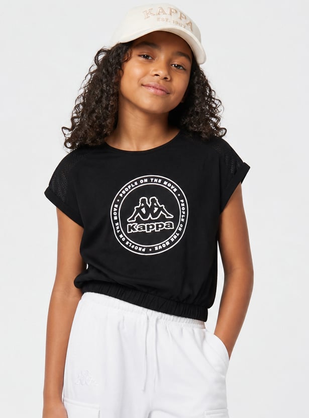 KAPPA Girls Graphic Print T-shirt