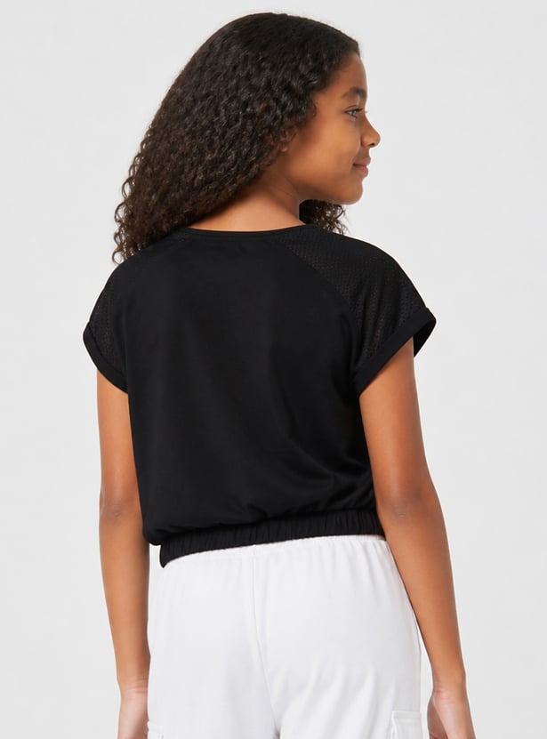 KAPPA Girls Graphic Print T-shirt