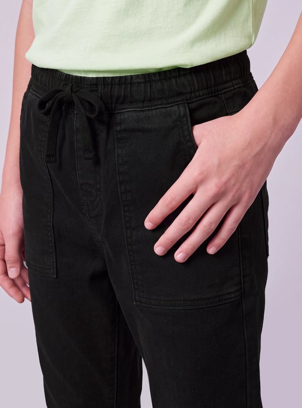 FAME FOREVER Boys Stretchable Joggers