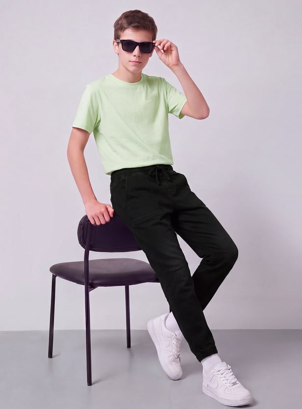 FAME FOREVER Boys Stretchable Joggers