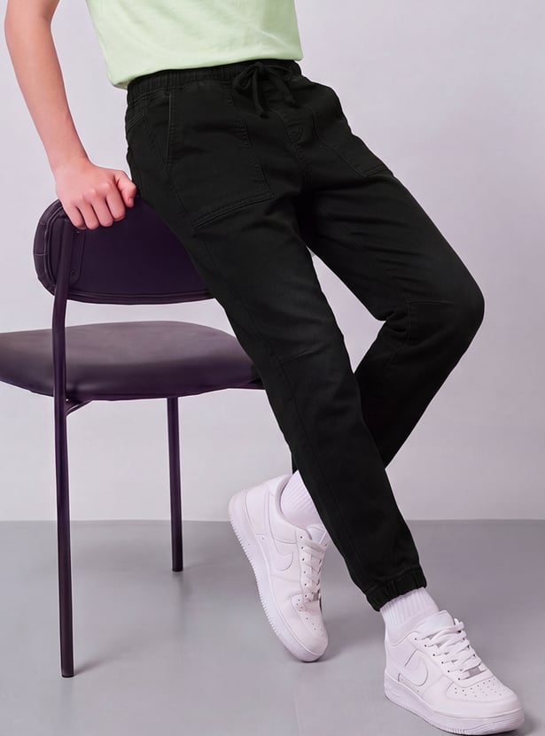 FAME FOREVER Boys Stretchable Joggers