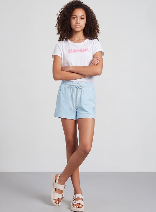 FAME FOREVER Girls Solid Shorts