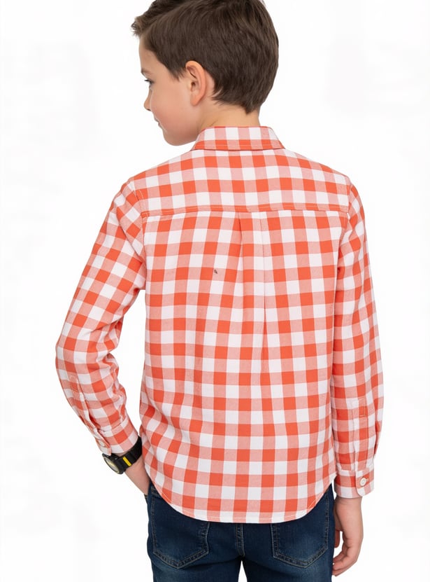 FAME FOREVER Boys Checked Shirt