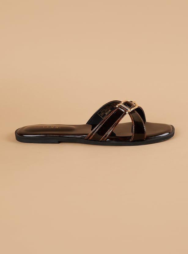 CODE Embellished Flats