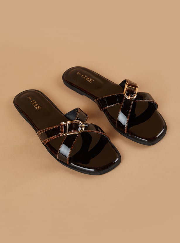 CODE Embellished Flats