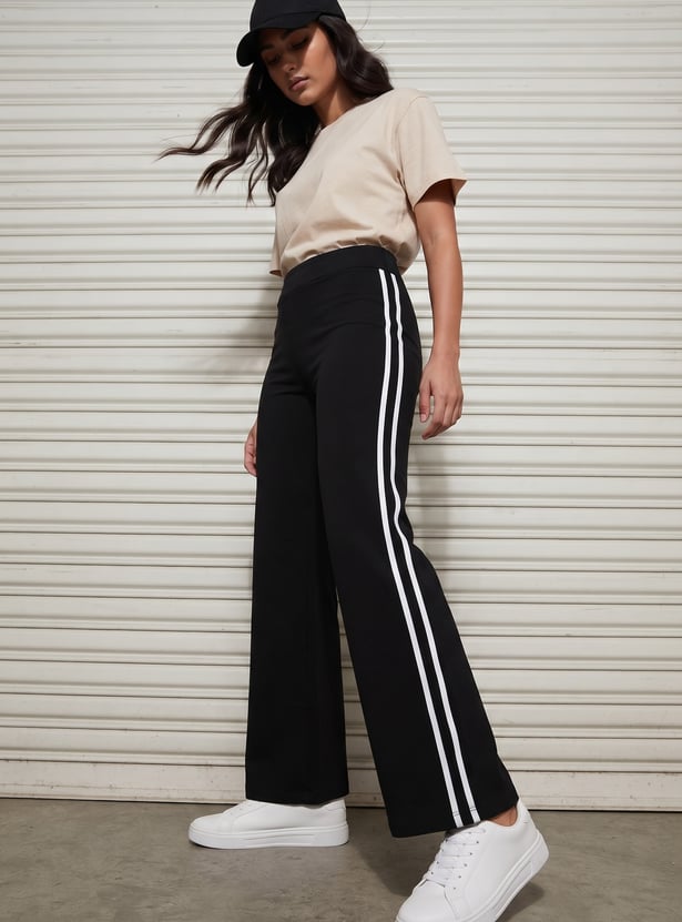 FAME FOREVER Striped Trousers