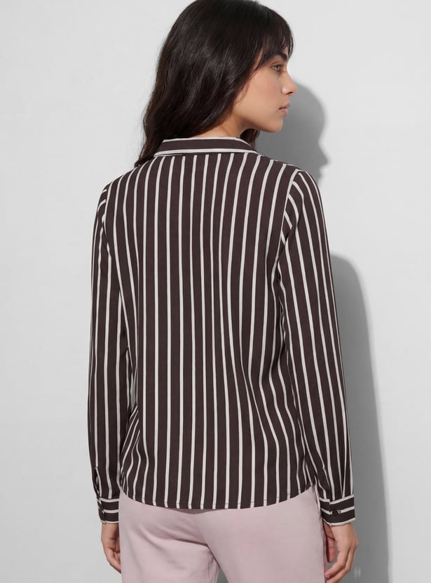 FAME FOREVER Striped Top