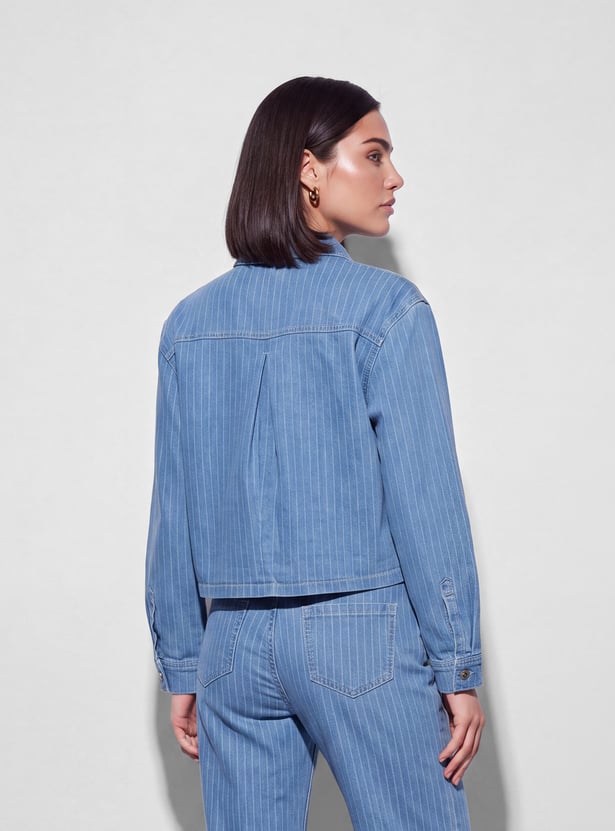 FAME FOREVER Striped Jacket