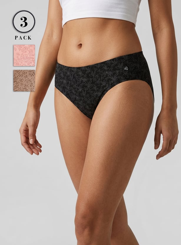 JOCKEY Assorted Hipster Panties - Pack of 3