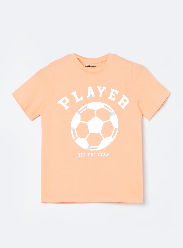 FAME FOREVER Boys Printed T-shirt