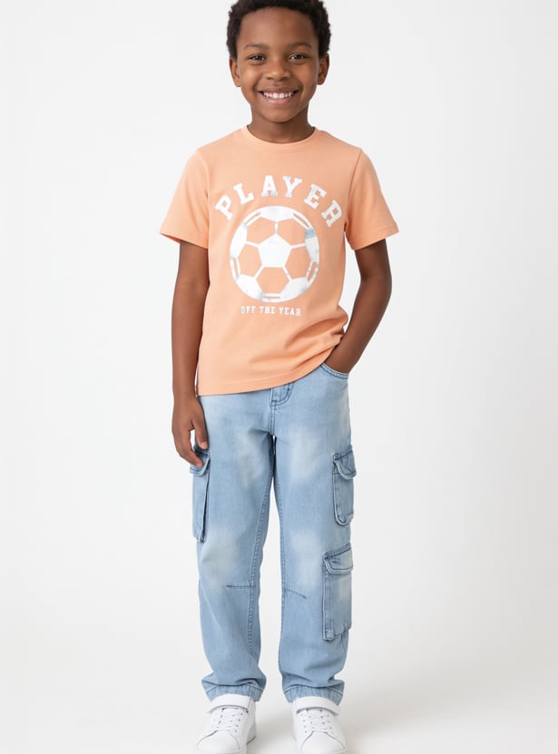 FAME FOREVER Boys Printed T-shirt