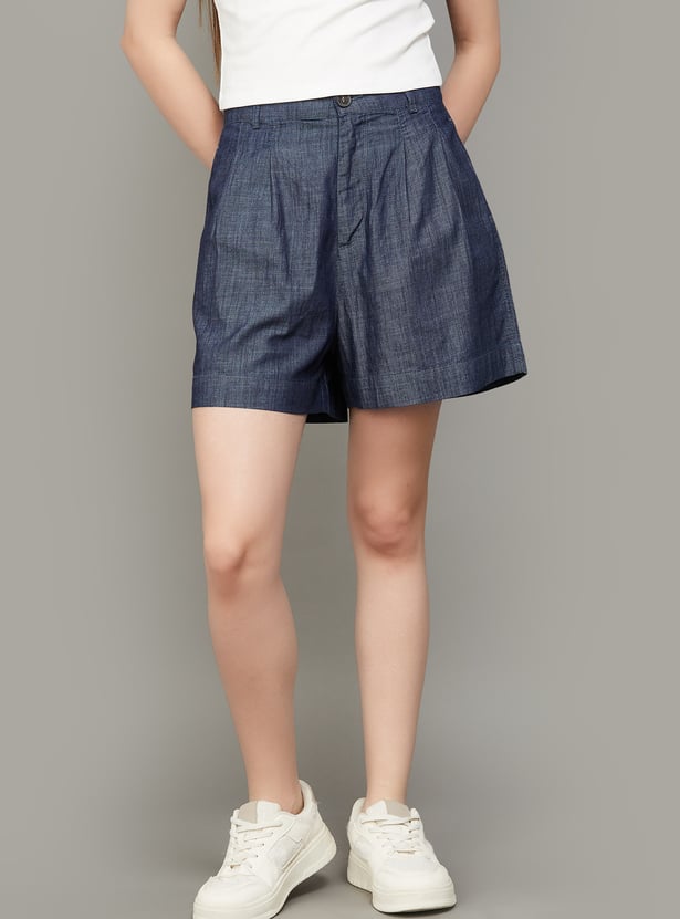 XPOSE Pleated Shorts