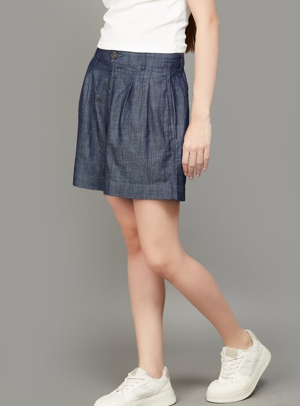 XPOSE Pleated Shorts