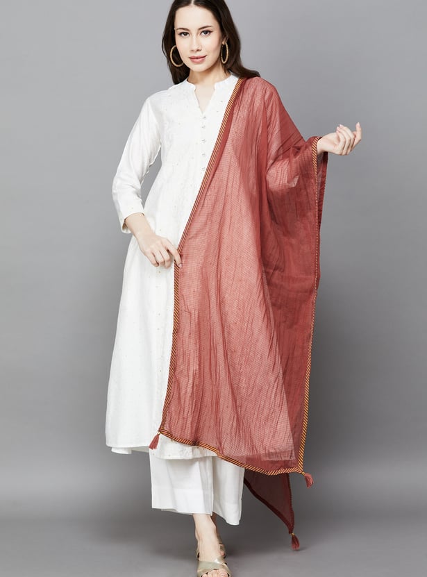 SPAN Textured Dupatta