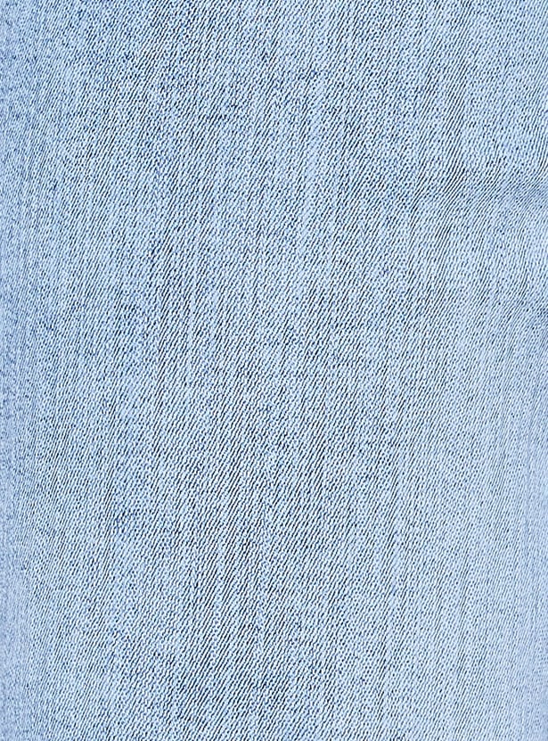 KRAUS Solid Wide Leg Jeans