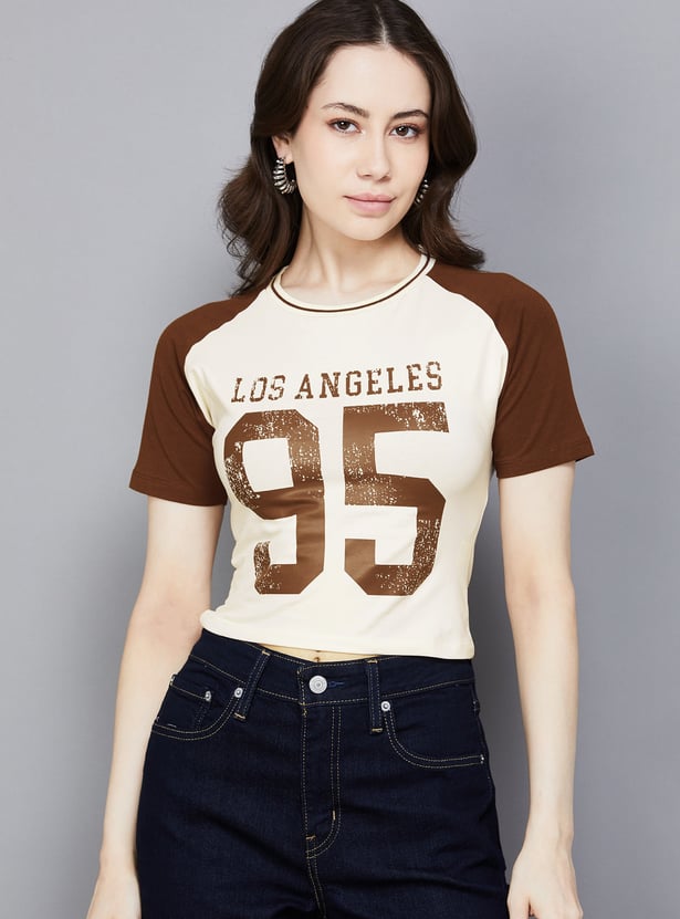 KRAUS Typographic Print T-shirt