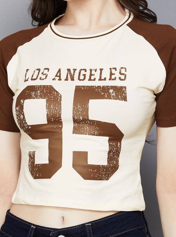 KRAUS Typographic Print T-shirt