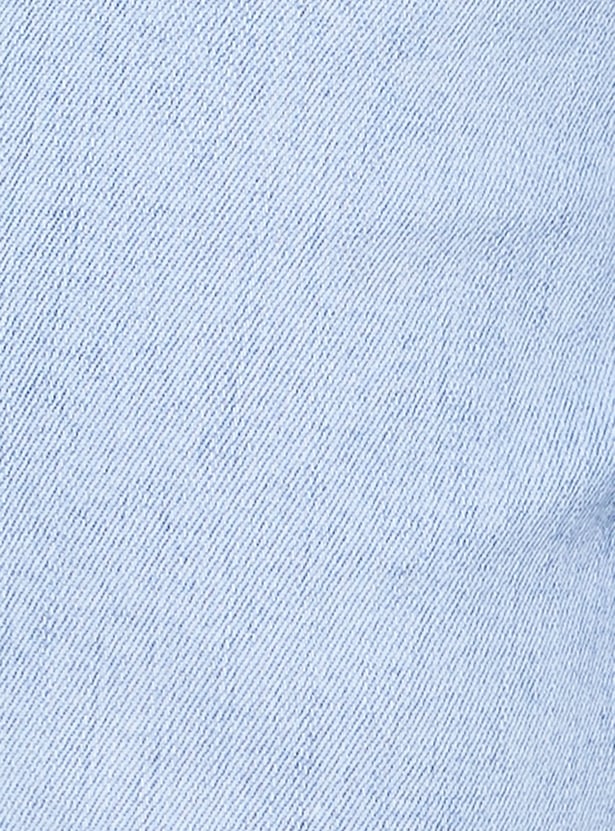 KRAUS Solid Wide Leg Jeans