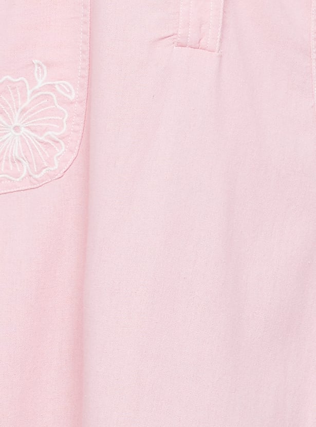 AND Embroidered Shift Dress