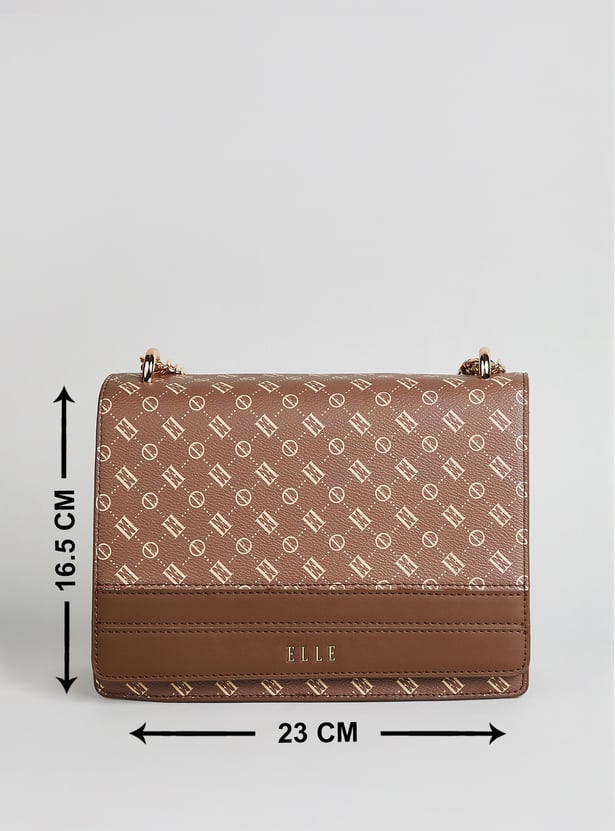 ELLE Printed Sling Bag