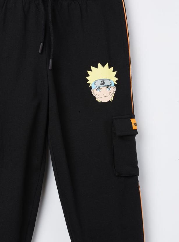 KIDSVILLE Boys Naruto Print Joggers