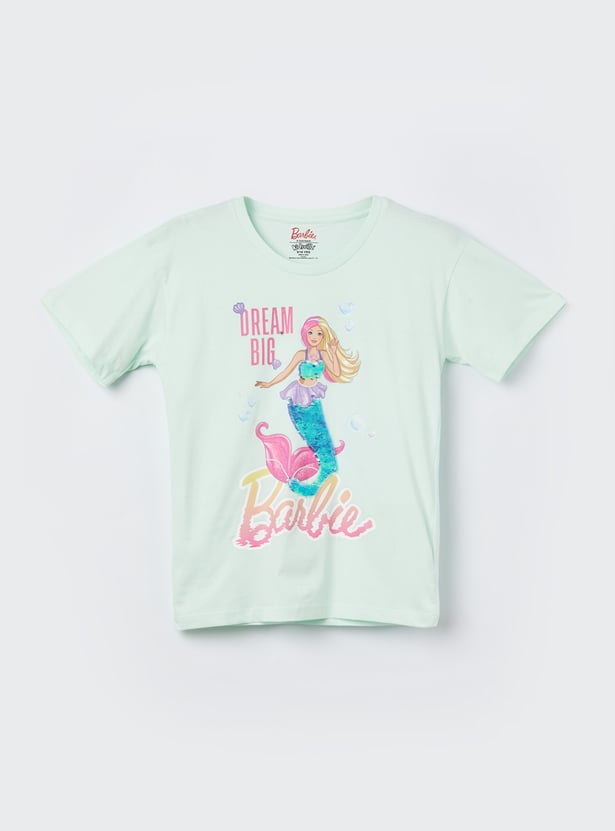 KIDSVILLE Girls Barbie T-shirt