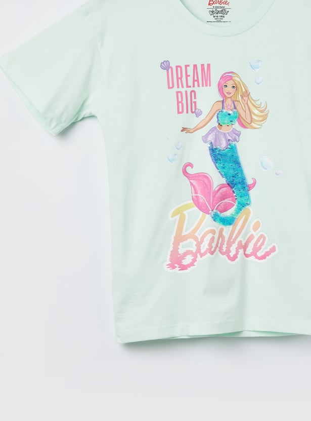 KIDSVILLE Girls Barbie T-shirt