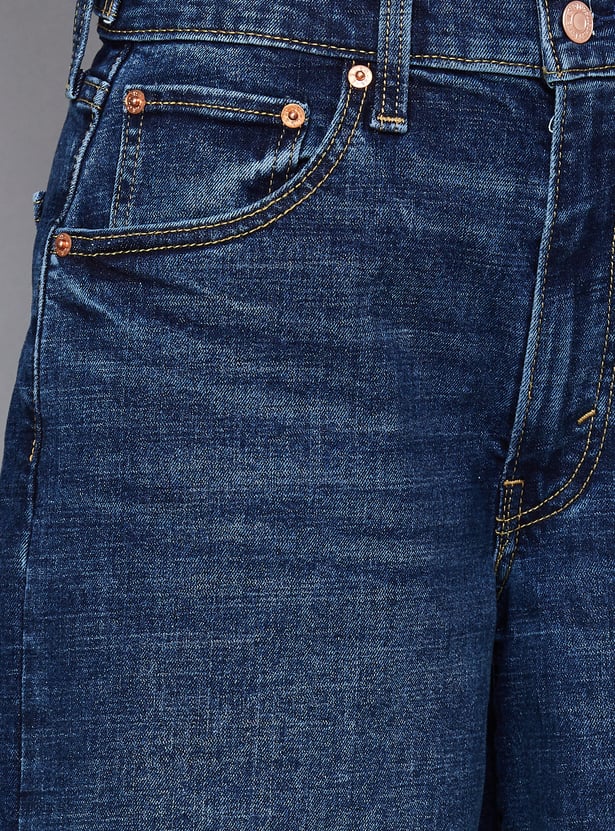 LEVI'S Washed Wide Leg Jeans