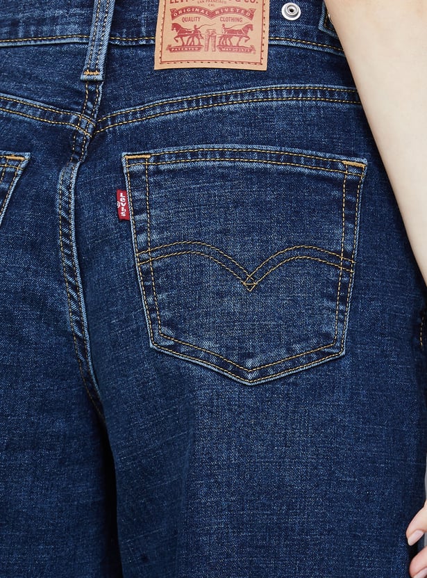 LEVI'S Washed Wide Leg Jeans