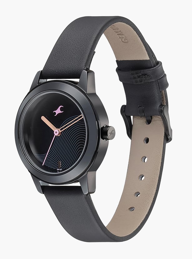 FASTRACK Leather Analog Watch-NU68008NL01