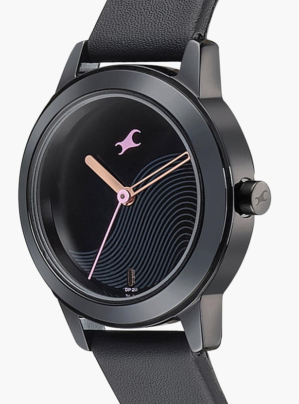 FASTRACK Leather Analog Watch-NU68008NL01