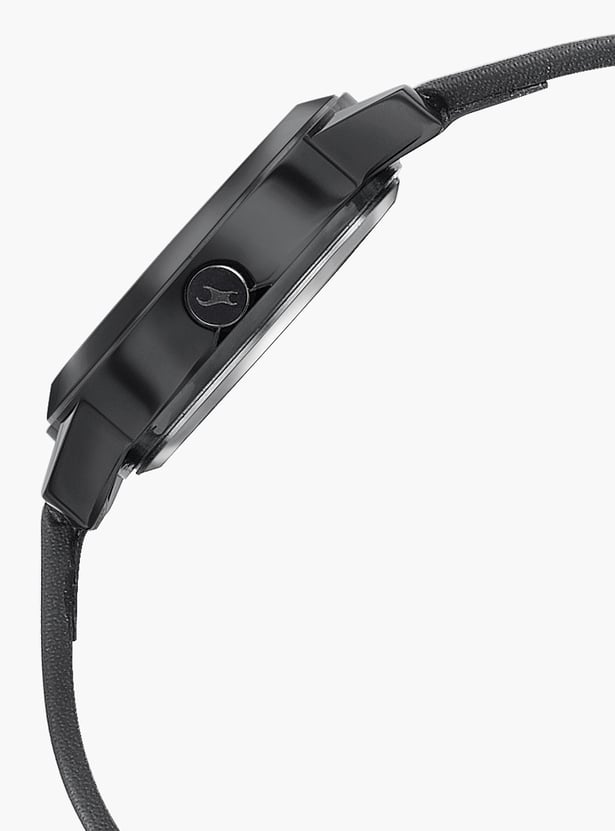FASTRACK Leather Analog Watch-NU68008NL01
