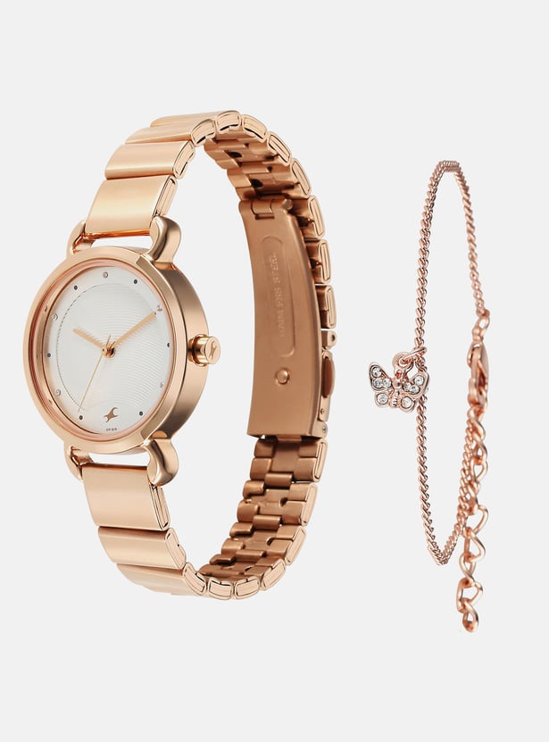 FASTRACK Watch with Bracelet - NU6221WM02F