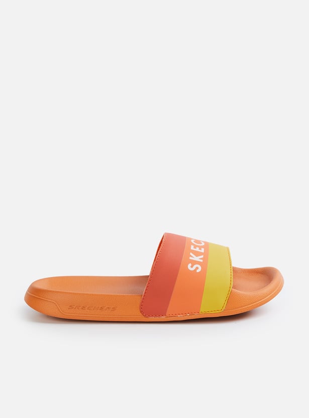 SKECHERS Sidelines Colourblock Sliders