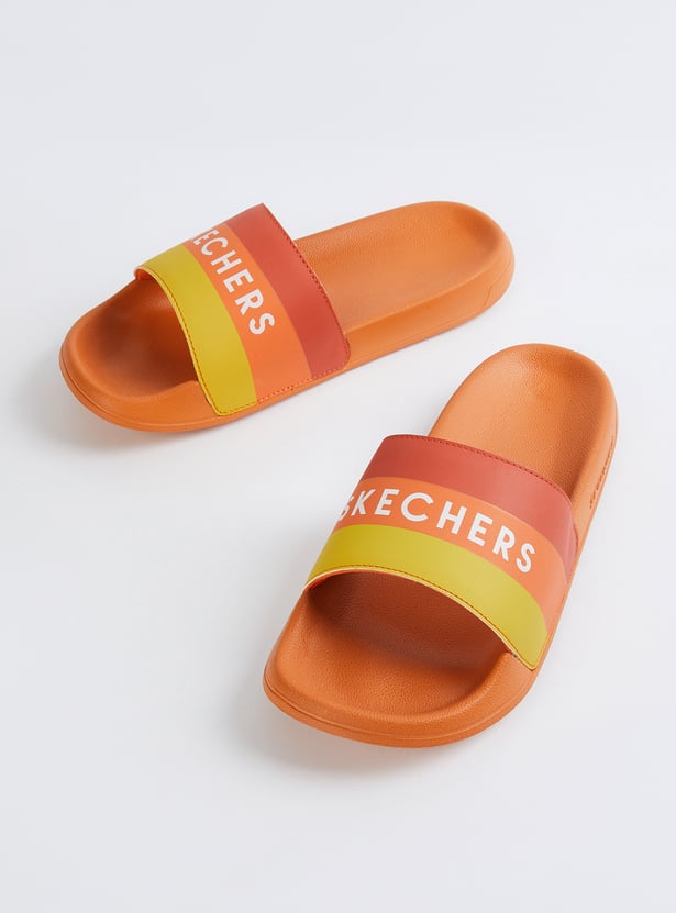 SKECHERS Sidelines Colourblock Sliders