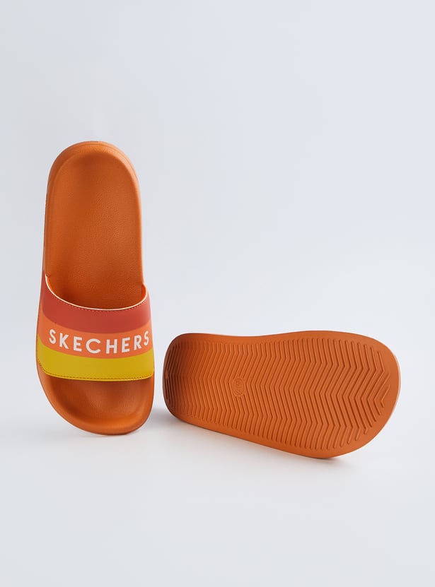 SKECHERS Sidelines Colourblock Sliders