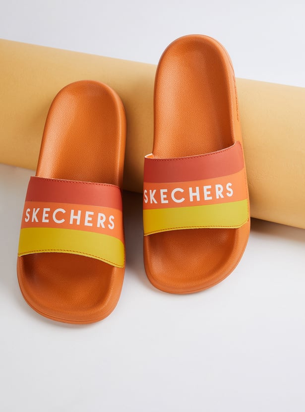SKECHERS Sidelines Colourblock Sliders