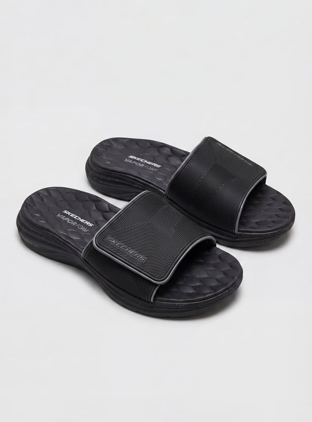 SKECHERS Embossed Sliders
