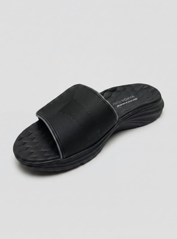 SKECHERS Embossed Sliders