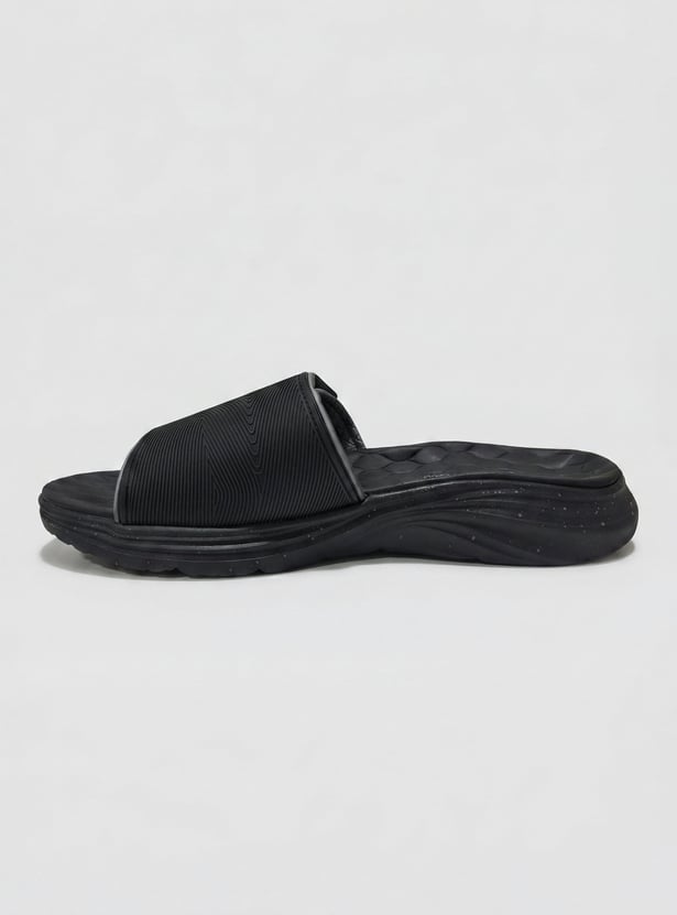 SKECHERS Embossed Sliders