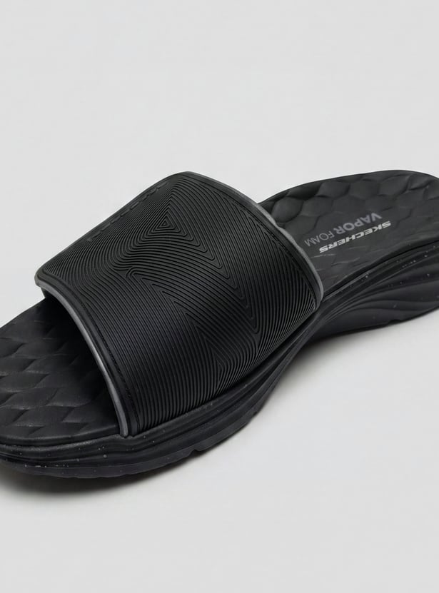SKECHERS Embossed Sliders