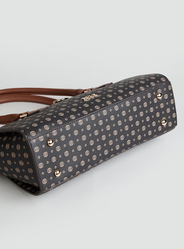 ELLE Printed Handheld Bag